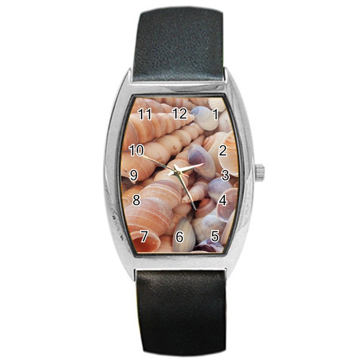 Seashells 3000 4000 Tonneau Leather Watch