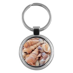 Sea Shells Key Chain (round) by yoursparklingshop