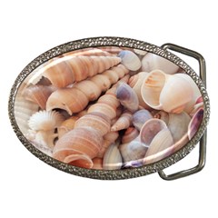 Sea Shells Belt Buckle (oval) by yoursparklingshop