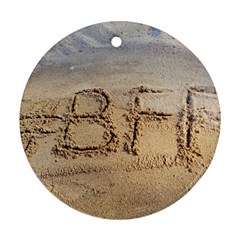 #bff Round Ornament (two Sides) by yoursparklingshop