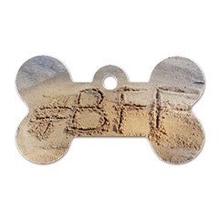 #bff Dog Tag Bone (two Sided) by yoursparklingshop