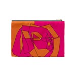 Red Orange 5000 Cosmetic Bag (Medium) Back