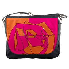 Red Orange 5000 Messenger Bag by yoursparklingshop