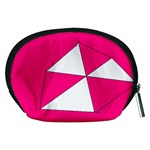 Pink White Art Kids 7000 Accessory Pouch (Medium) Back