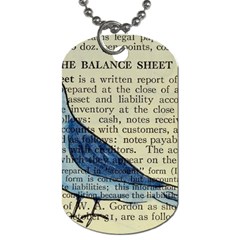 Bird Dog Tag (one Sided)