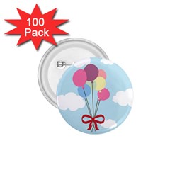 Balloons 1 75  Button (100 Pack) by Kathrinlegg
