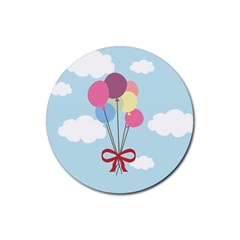 Balloons Drink Coaster (round) by Kathrinlegg