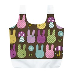 Bunny  Reusable Bag (l) by Kathrinlegg