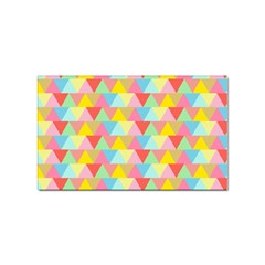 Triangle Pattern Sticker 100 Pack (rectangle) by Kathrinlegg