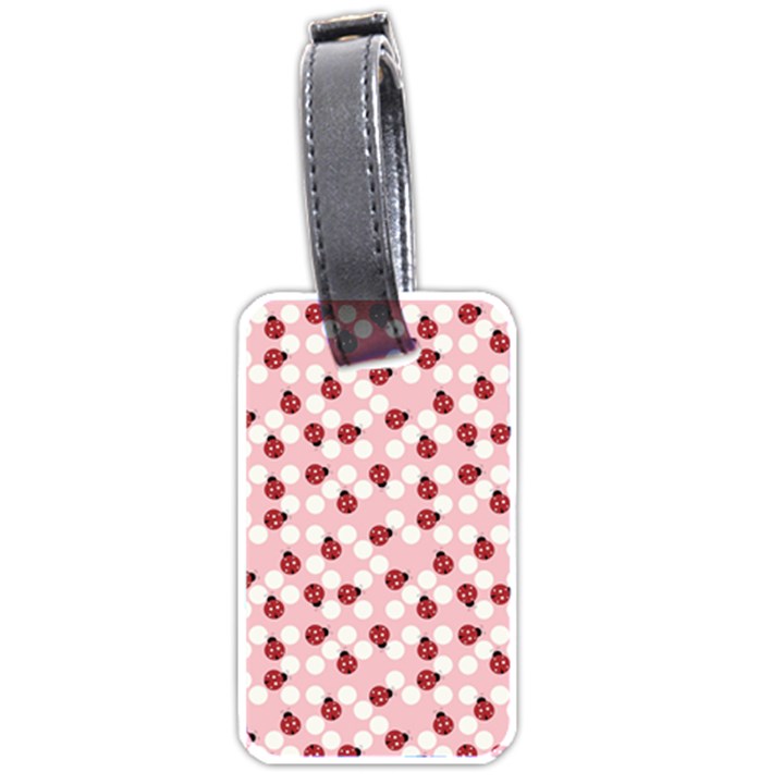 Spot the Ladybug Luggage Tag (One Side)