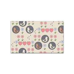 Love Birds Sticker (rectangle) by Kathrinlegg