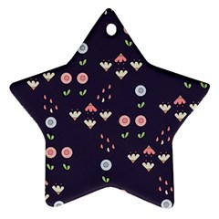 Summer Garden Star Ornament by Kathrinlegg