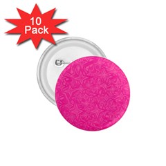 Abstract Stars In Hot Pink 1 75  Button (10 Pack) by StuffOrSomething