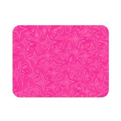 Abstract Stars In Hot Pink Double Sided Flano Blanket (mini) by StuffOrSomething