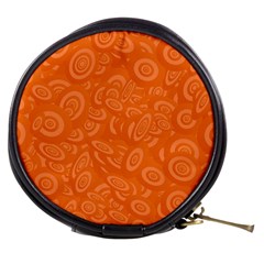 Orange Abstract 45s Mini Makeup Case by StuffOrSomething