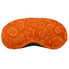 Orange Abstract 45s Sleeping Mask by StuffOrSomething