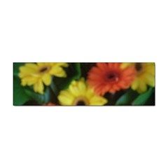 Orange Yellow Daisy Flowers Gerbera Bumper Sticker 10 Pack by yoursparklingshop