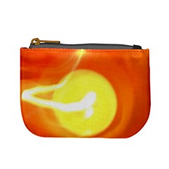 Orange Yellow Flame 5000 Coin Change Purse by yoursparklingshop