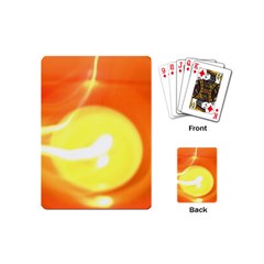 Orange Yellow Flame 5000 Playing Cards (mini)