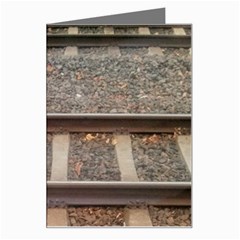 Railway Track Train Greeting Card