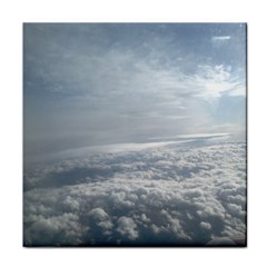 Sky Plane View Ceramic Tile