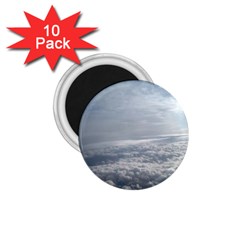 Sky Plane View 1 75  Button Magnet (10 Pack)