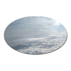 Sky Plane View Magnet (oval)