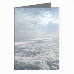 Sky Plane View Greeting Card (8 Pack)