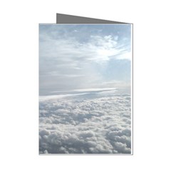 Sky Plane View Mini Greeting Card (8 Pack)