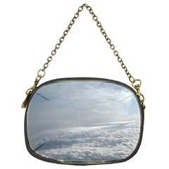 Sky Plane View Chain Purse (two Sided) 