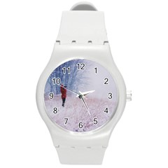 Untitled1 Plastic Sport Watch (medium) by things9things