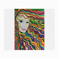 Inspirational Girl Glasses Cloth (small) by sjart