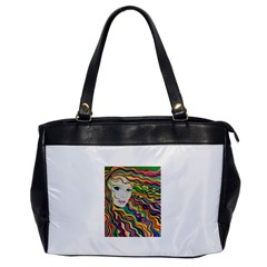 Inspirational Girl Oversize Office Handbag (one Side) by sjart