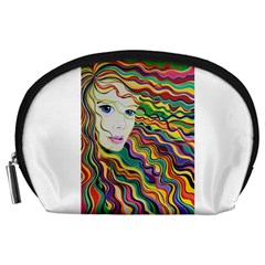 Inspirational Girl Accessory Pouch (large) by sjart