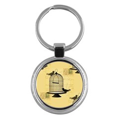 Victorian Birdcage Key Chain (round) by boho