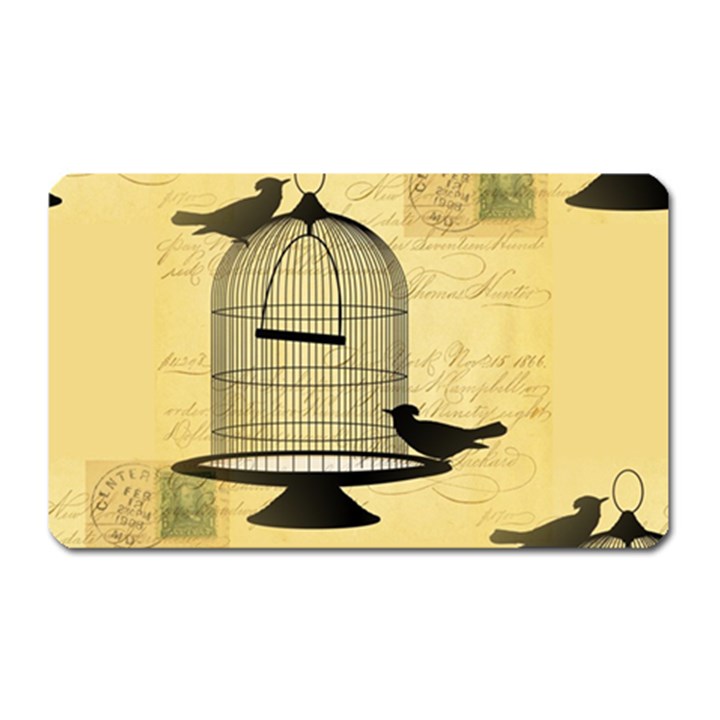 Victorian Birdcage Magnet (Rectangular)