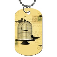 Victorian Birdcage Dog Tag (one Sided)