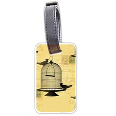 Victorian Birdcage Luggage Tag (one Side)