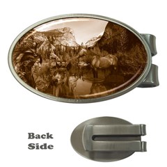 Native American Money Clip (oval)