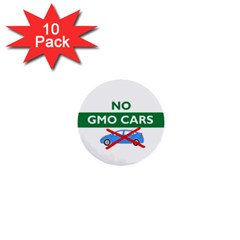 No Gmo Cars Mini Buttons (10 Pack) by spelrite