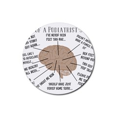 Atlas Of A Podiatrist s Brain Drink Coasters 4 Pack (round) by GailGabel