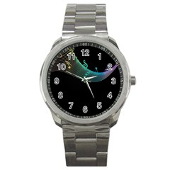 Musical Wave Sport Metal Watch