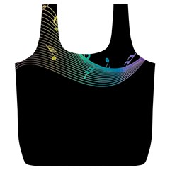 Musical Wave Reusable Bag (xl)