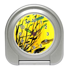 Yellow Dream Desk Alarm Clock