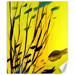 Yellow Dream Canvas 8  X 10  (unframed) by pwpmall