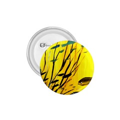 Yellow Dream 1 75  Button by pwpmall