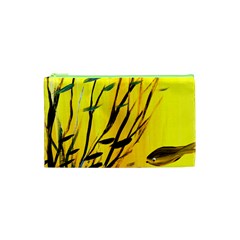 Yellow Dream Cosmetic Bag (xs) by pwpmall