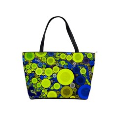 Polka Dot Retro Pattern Large Shoulder Bag