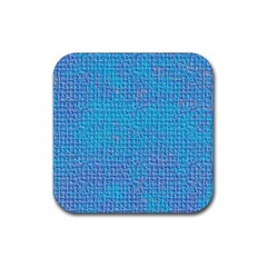 Textured Blue & Purple Abstract Drink Coaster (square) by StuffOrSomething