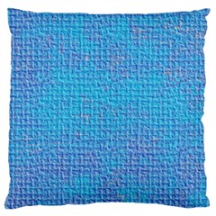 Textured Blue & Purple Abstract Standard Flano Cushion Case (two Sides)